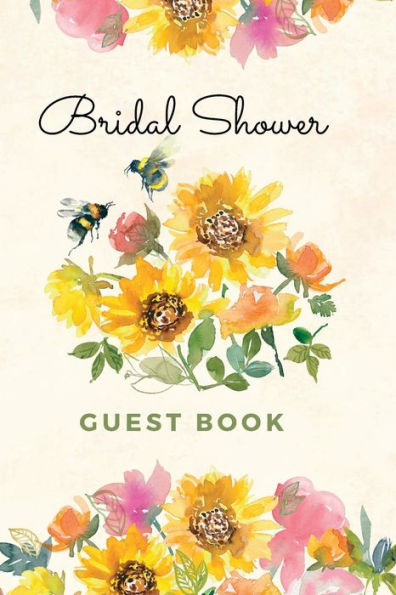 Bridal Shower Guest Book: Bachelorette Party Guest Book with Gift Recorder Pages