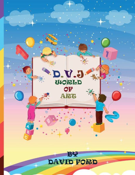 D.V.J.: World of Art COLORING BOOK