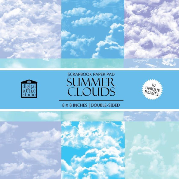 Summer Clouds: Scrapbook Paper Pad