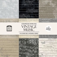 Burgundy Goth: Scrapbook Paper Pad by Digital Attic Studio, Paperback