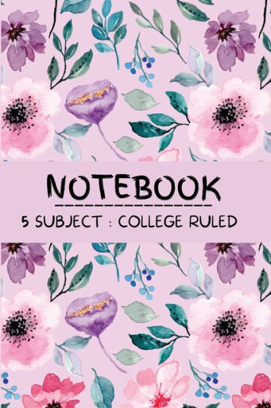 Notebook - 5 Subject: College Ruled: