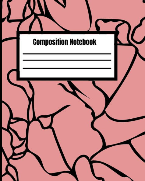Composition Notebook: Marble Slate College Rule Composition Notebook For Kids, Teens, Adults, Students, 8x10 120 Pages