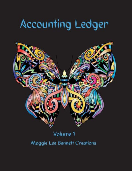 Accounting Ledger Vol. 1: Accounting Ledger Book: Simple Accounting Ledger for Bookkeeping and Small Business Income Expense Account Recorder & Tr