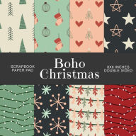 Title: Boho Christmas Scrapbook Paper Pad, Author: Nifty Crafty House