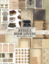Title: Antique Book Lovers: Junk Journal Kit, Author: Digital Attic Studio