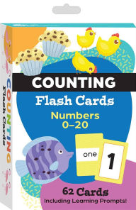 Title: Counting Flash Cards: Numbers 0-20, Author: Teacher Created Materials