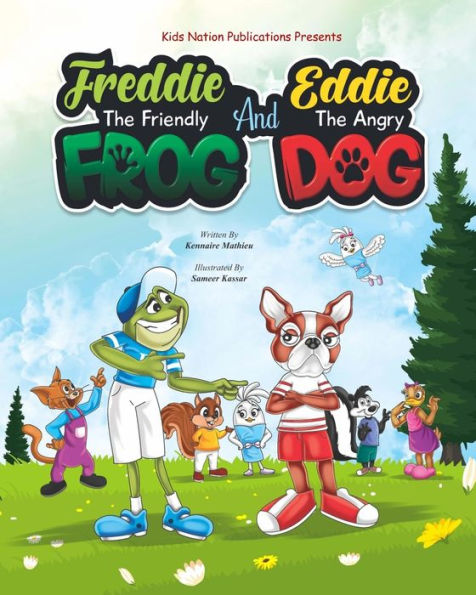 Freddie The Friendly Frog And Eddie The Angry Dog