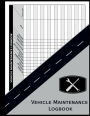 Vehicle Maintenance Logbook: Repair And Service Record Book for Cars, Trucks & Motorcycles