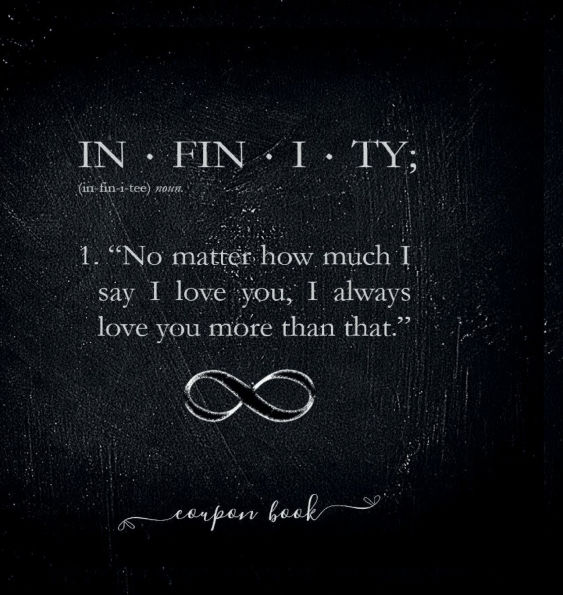 My Love for You is Infinite - Fill-in-the-Blank Coupon Book Vouchers Gift - Aesthetic Urban Dictionary Style: HARDCOVER - DIY Customizable Blank & Filled Coupons for Women or Men - Anniversary Valentines, Birthday, Gift for Couple
