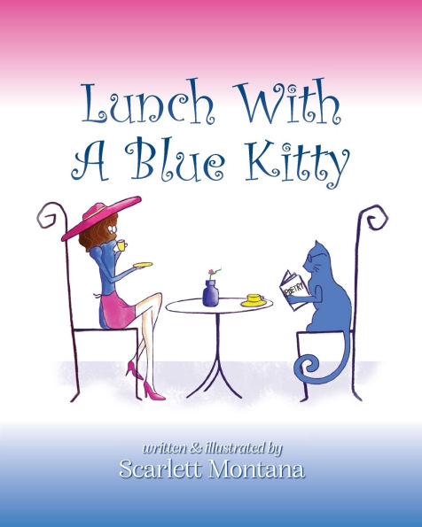 Lunch With A Blue Kitty