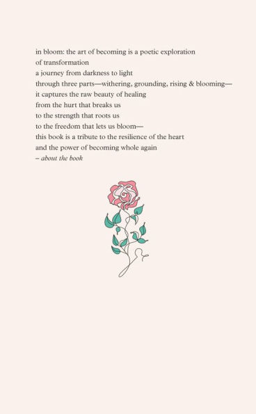 in bloom: the art of becoming