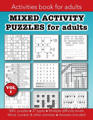 Title: Mixed Activity Puzzles for Adults Volume 1: Education resources by Bounce Learning Kids, Author: Christopher Morgan