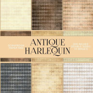 Title: Antique Harlequin: Scrapbook Paper Pad, Author: Digital Attic Studio