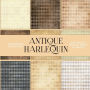 Antique Harlequin: Scrapbook Paper Pad