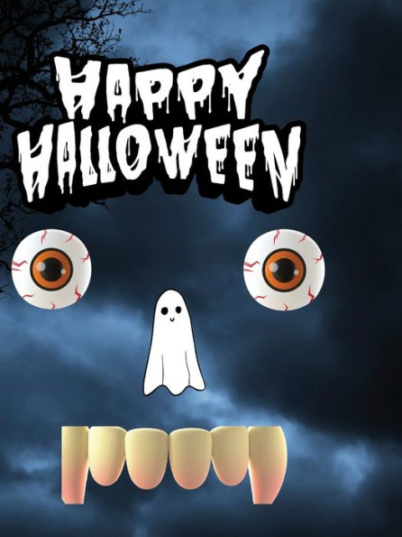 HAPPY HALLOWEEN: Celebrate the Halloween spirit with a collection of spooky decorations and Halloween feasts in this adult coloring book!