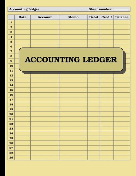 Accounting Ledger: 8.5 x 11 in (large)