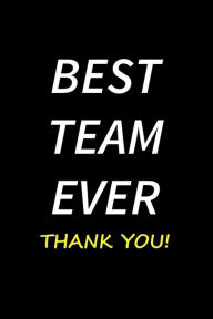 Title: Best Team Ever - Thank You, Author: Smart Vision Design