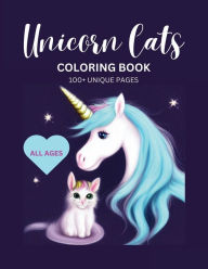 Title: Unicorn Cats Coloring Book: ALL AGES Coloring Book of Adorable Unicorn Cats, Author: Albastru Design