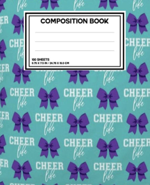 Cheerleading Bows Notebook