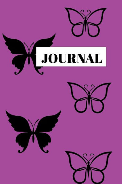 My Journal: A journal filled with butterflies