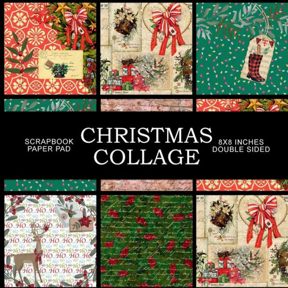 Christmas Collage: Scrapbook Paper Pad
