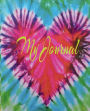 Colorful Heart Tie Dye Journal