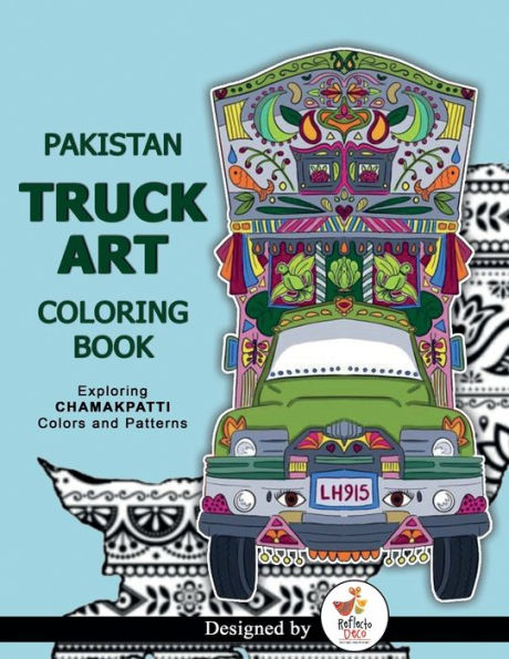 Pakistan Truck Art Coloring Book