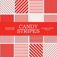 Title: Red and White Candy Stripes: Scrapbook Paper Pad, Author: Nifty Crafty House