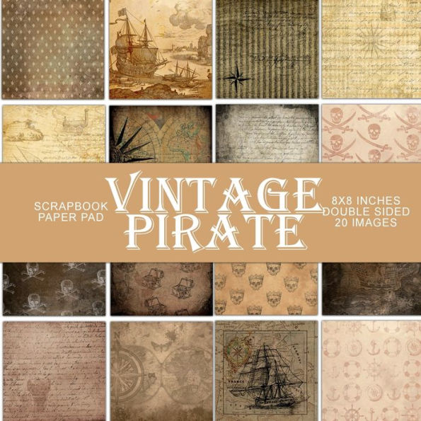 Vintage Pirate: Scrapbook Paper Pad