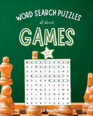Title: Word Search Puzzles All About Games, Author: E. V. Madison