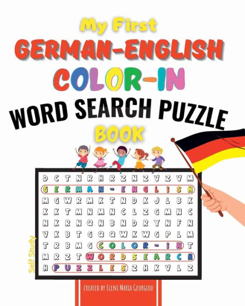 My First German-English Color-In Word Search Puzzle Book