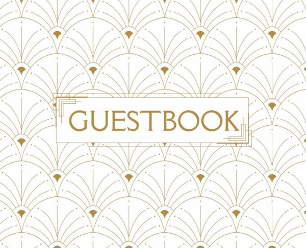 Art Deco Guestbook: for Weddings, Bridal Showers, Couple Showers, Baby Showers, and Other Events