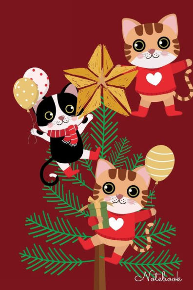 Notebook Christmas Cats
