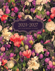 Title: 2023-2027 Five Year Monthly Planner: 60-Month Calendar Book for Organizing 5 Years of Appointments, Vacations & Events: 8.5 x 11 Paperback Floral Garden, Author: Simple Cents Journals