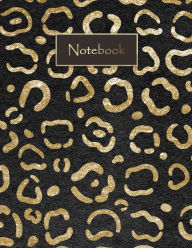 Title: Leopard Print Notebook: Composition Book 120 Page College Ruled 8.5 x 11 inches, Author: Poppy Designs