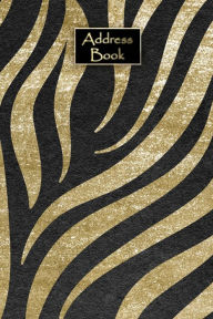 Title: Zebra Print Address Book: Log, Address Keeper, Birthday Entries, Reference, Author: Poppy Designs