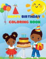 Title: Happy Birthday Coloring Book, Author: Rachael Reed