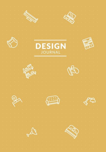 Design Journal: Architecture and Interior Design Sketchbook for Students, Professionals and Design Lovers