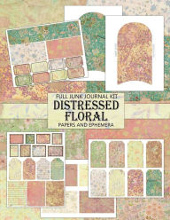 Title: Vintage Distressed Floral: Junk Journal Kit, Author: Digital Attic Studio