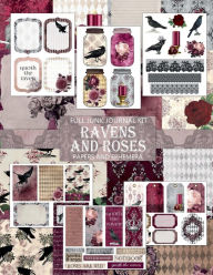Title: Ravens and Roses: Junk Journal Kit, Author: Digital Attic Studio