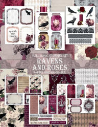 Title: Ravens and Roses: Junk Journal Kit, Author: Nifty Crafty House