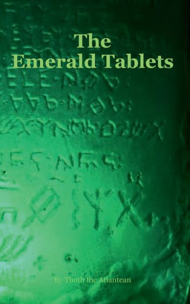 The Emerald Tablets: of Thoth the Atlantean by Thoth, Paperback ...