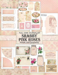 Title: Vintage Shabby Pink Roses: Junk Journal Kit, Author: Digital Attic Studio