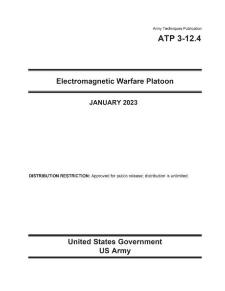 Army Techniques Publication ATP 3-12.4 Electromagnetic Warfare Platoon January 2023