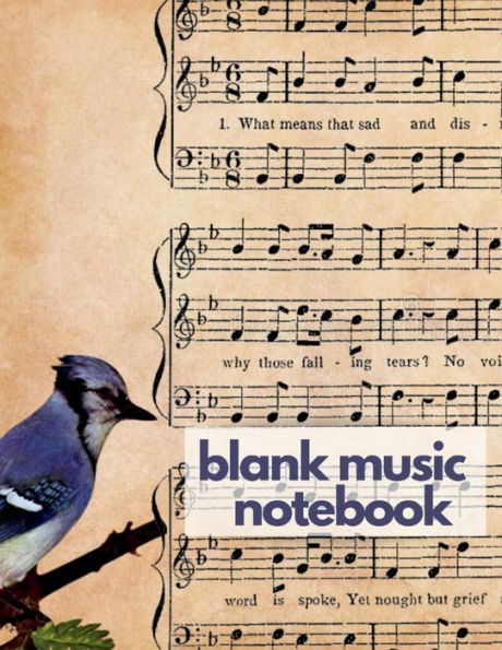 Blank Music Notebook: Notebook for Kid's Learning Music with 3 Staves Per Page