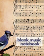 Blank Music Notebook: Notebook for Kid's Learning Music with 3 Staves Per Page