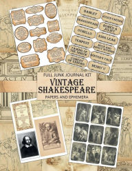 Title: Vintage Shakespeare: Junk Journal Kit, Author: Digital Attic Studio