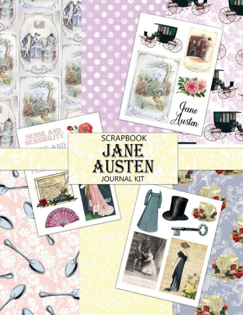 Vintage Jane Austen: Scrapbook and Journal Kit by Digital Attic Studio ...