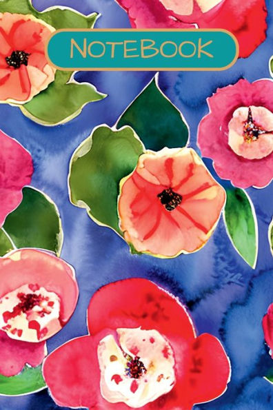The Hand-Painted Notebook: Watercolor Flowers