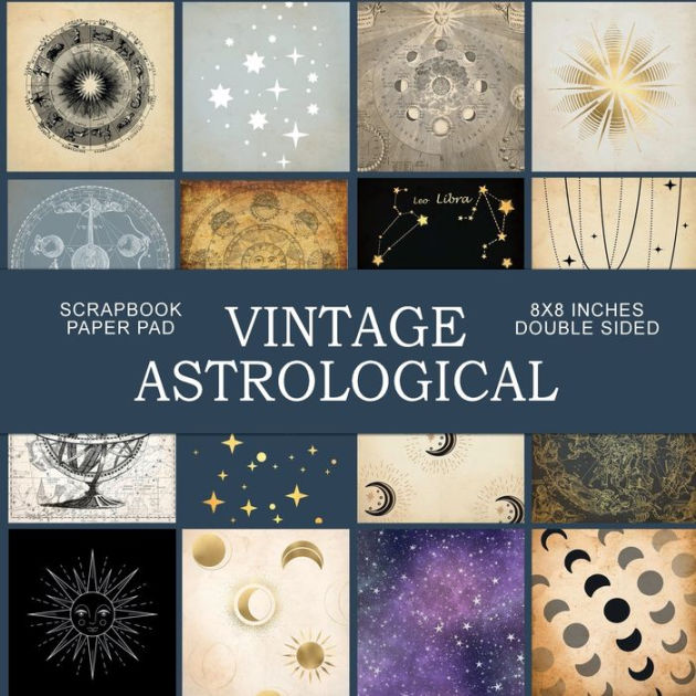 Vintage Astrological: Scrapbook Paper Pad by Digital Attic Studio ...